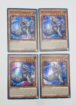 4x Mementotlan Tatsunootoshigo VASM-EN003 Super Rare Yugioh Tcg Valiant Smashers - Image 1