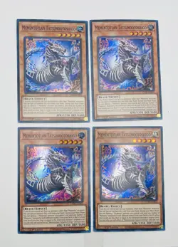 4x Mementotlan Tatsunootoshigo VASM-EN003 Super Rare Yugioh Tcg Valiant Smashers - Image 3
