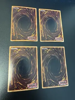 Yugioh Alpha Beta Gamma Magnet Warrior DOR-001 002 003 Secret Rare Promo Set HP - Image 2