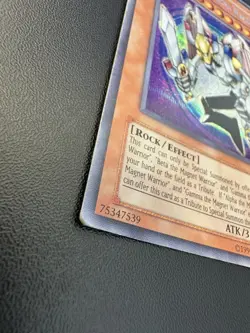 Yugioh Alpha Beta Gamma Magnet Warrior DOR-001 002 003 Secret Rare Promo Set HP - Image 9