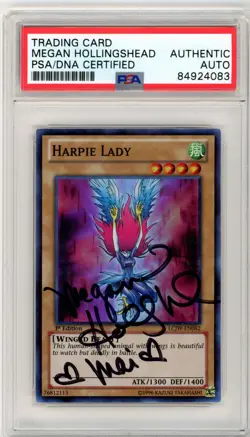 PSA Megan Hollingshead Harpie Lady LCJW-EN082 Legendary Collection 4 1st Ed - Image 3