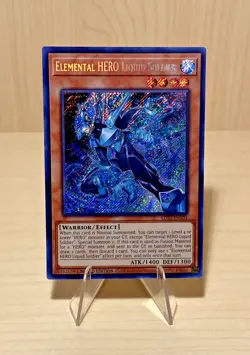 Yugioh / Elemental HERO Liquid Soldier / LDS3-EN103 / Secret Rare / Limited Ed - Image 1
