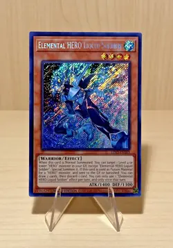 Yugioh / Elemental HERO Liquid Soldier / LDS3-EN103 / Secret Rare / Limited Ed - Image 2