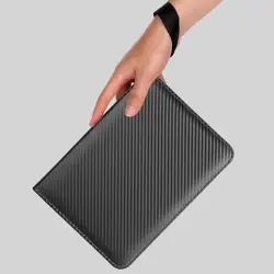 4 Pocket Trading Card Binder, Premium 400 Double Sided Pocket PU Card Collection - Image 4