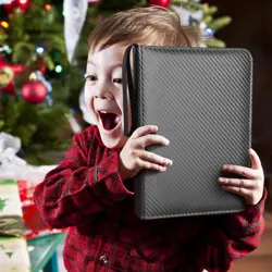 4 Pocket Trading Card Binder, Premium 400 Double Sided Pocket PU Card Collection - Image 7