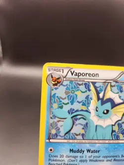 Pokemon TCG Vaporeon BW89 Black and White Promo Card Rare (P4) - Image 2