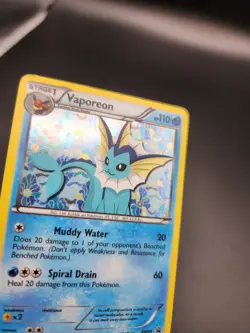 Pokemon TCG Vaporeon BW89 Black and White Promo Card Rare (P4) - Image 7