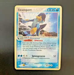 Pokemon Card Swampert Holo 13/109 EX Ruby & Sapphire ITA Italian good GD - Image 1