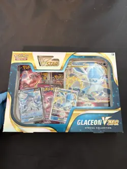 POKEMON TCG GLACEON V STAR Special Collection Box | Factory Sealed NEW. - Image 1