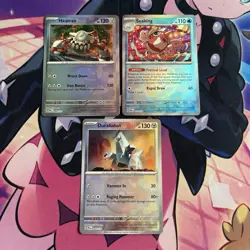 Pokemon TCG | Prismatic Evolutions X3 Card Bundle Masterball Textured Holo - Image 1