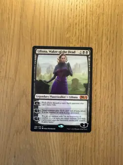 Liliana, Waker of the Dead 108/274 Core Set 2021 M21 MTG NM - Image 1