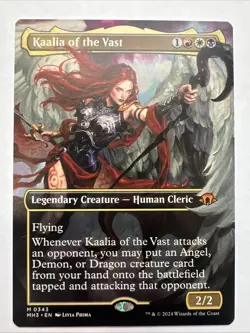 MTG Kaalia of the Vast (Borderless 0343) Modern Horizons 3 NM - Image 1