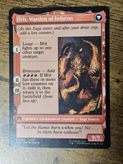 MTG Clive, Ifrit's Dominant Final Fantasy Non Foil M 0133 FIN NM - Image 2