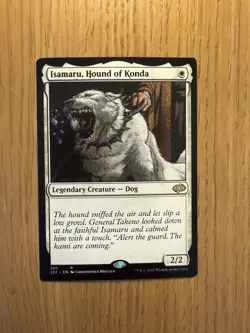 Isamaru, Hound Of Konda NM/M* Jumpstart ENGLISH 113 mtg -UnltdCards - Image 1