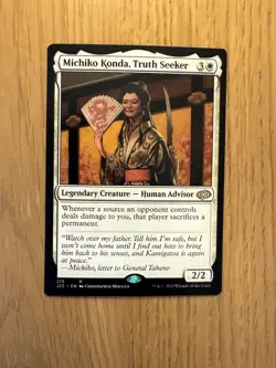 [1x] Michiko Konda, Truth Seeker Near Mint, English Jumpstart 2022 Singles MTG M - Image 1
