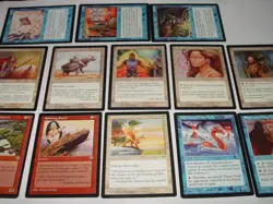 MTG 13x MIRAGE power sink blue white magic card lot LP - Image 1