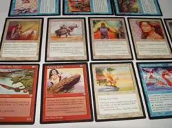 MTG 13x MIRAGE power sink blue white magic card lot LP - Image 3