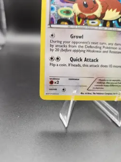 Pokémon Eevee TCG Black White Holo Promo Card BW94(P4) - Image 5