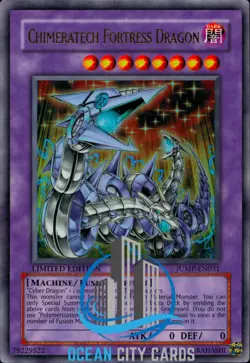 Yugioh Chimeratech Fortress Dragon JUMP-EN031 Ultra Rare - Image 3
