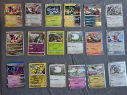 250 card lot Pokémon holographic cards rare holo reverse huge savings pack fresh - Image 10