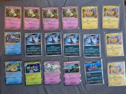 250 card lot Pokémon holographic cards rare holo reverse huge savings pack fresh - Image 11