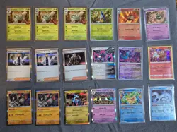 250 card lot Pokémon holographic cards rare holo reverse huge savings pack fresh - Image 13