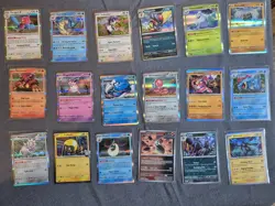 250 card lot Pokémon holographic cards rare holo reverse huge savings pack fresh - Image 14