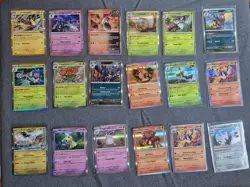 250 card lot Pokémon holographic cards rare holo reverse huge savings pack fresh - Image 2