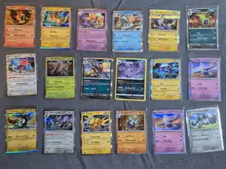 250 card lot Pokémon holographic cards rare holo reverse huge savings pack fresh - Image 3