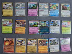250 card lot Pokémon holographic cards rare holo reverse huge savings pack fresh - Image 7