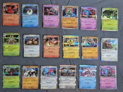 250 card lot Pokémon holographic cards rare holo reverse huge savings pack fresh - Image 8