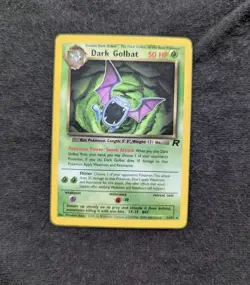 Pokemon Card - Dark Golbat 24/82 Non Holo Rare WOTC Team Rocket - Image 1