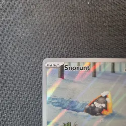 PokÃ©mon TCG Snorunt Paradox Rift 188/182 Holo Illustration Rare Card - Image 2