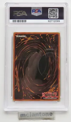 McDonald's TCG 2002 YU-GI-OH! MP1-002 COSMO QUEEN Trading Card PSA 6 EX-MT - Image 3