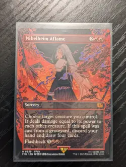 MTG Nibelheim Aflame (Borderless) Final Fantasy Regular 339 - Image 1