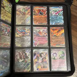 Pokemon Card Binder Collection Lot Miraidon ex, Garchomp ex, V And Ex + More - Image 3