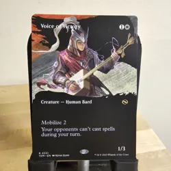 MTG Tarkir: Dragonstorm  Voice of Victory Borderless Regular #0331 NM - Image 1