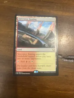 1x MTG Spectator Seating - Commander Legends (CMR) #356 - Magic the Gathering NM - Image 1
