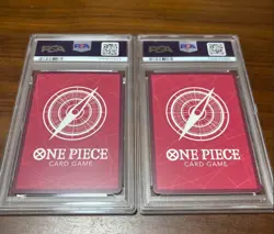 PSA 10 Set One Piece Card PSA Magazine Monkey D. Luffy Boa Hancock English Promo - Image 2