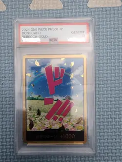 Psa10 Certified One Piece Card Game Don Do Flamingo Yamato Rebecca Kid Hody Secr - Image 5