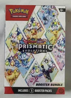 Pokemon S&V Prismatic Evolutions Booster Bundle Sealed New - Image 1