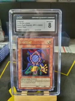 Copycat *CGC NM/MINT 8* RP01-EN092 * Secret Rare * Retro Pack * Yugioh - Image 1