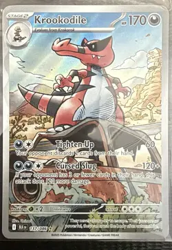 Pokemon Card Game - English - Krookodile  AR 137/086 SV11B Black Bolt - Image 3