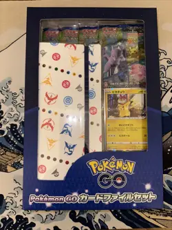 Japanese Pokemon Pokemon Go Card File set Pikachu Promo 272/S-P - Image 1
