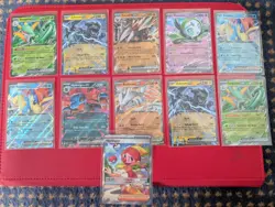 Pokemon TCG Black Bolt White Flare Bundle Ex 11 x Cards - Image 2