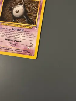 Pokemon TCG 2002 Neo Destiny: Unown X 30/105 - Non-Holo Rare Card - LP - Image 15