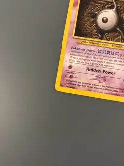 Pokemon TCG 2002 Neo Destiny: Unown X 30/105 - Non-Holo Rare Card - LP - Image 4