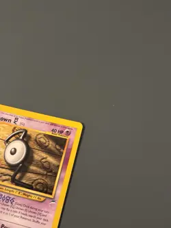 Pokemon TCG 2002 Neo Destiny: Unown G 27/105 - Non-Holo Rare Card - LP/NM - Image 13