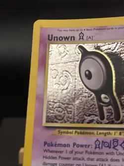 Pokemon Card Unown A 14/75 Neo Discovery Set Rare Holo Played - Image 4