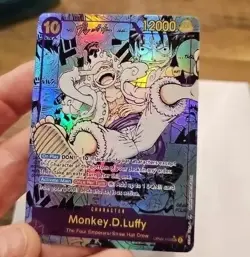 HIGH QUALITY PROXY CARD Monkey D Luffy Manga Rare English - Image 2